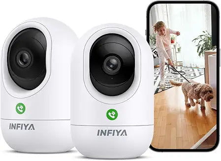 Wifi Smart Bulb Camera 1080p HD – 360° PTZ Rotation | Night Vision | Motion Detection | Wireless Indoor CCTV | Audio + Video Recording | Home Security Surveillance